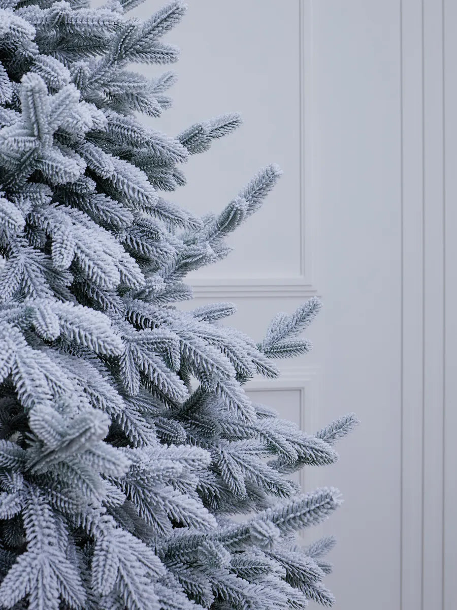 Sapin de Noël Crystal enneigé