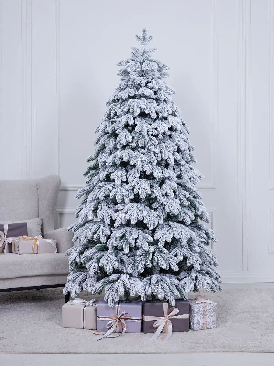Sapin de Noël Elly enneigé