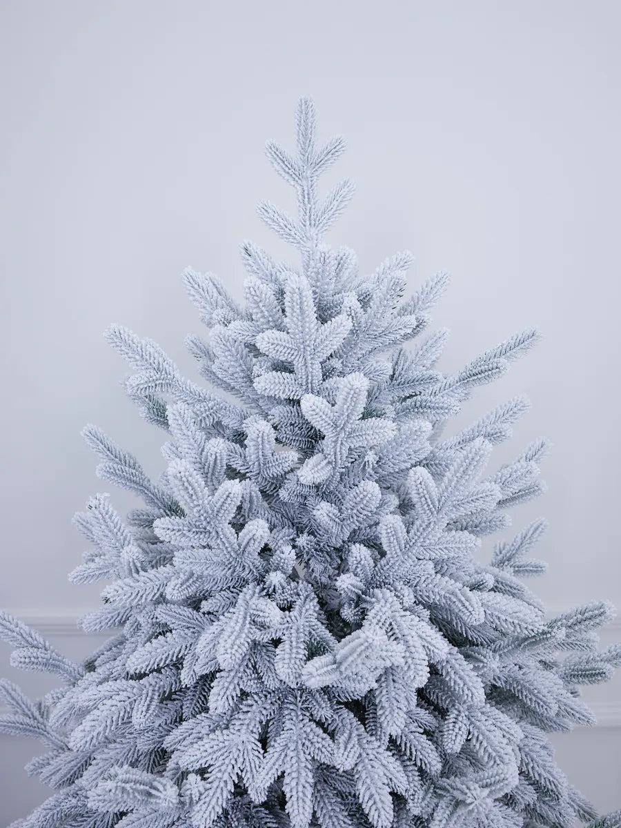 Sapin de Noël Crystal enneigé