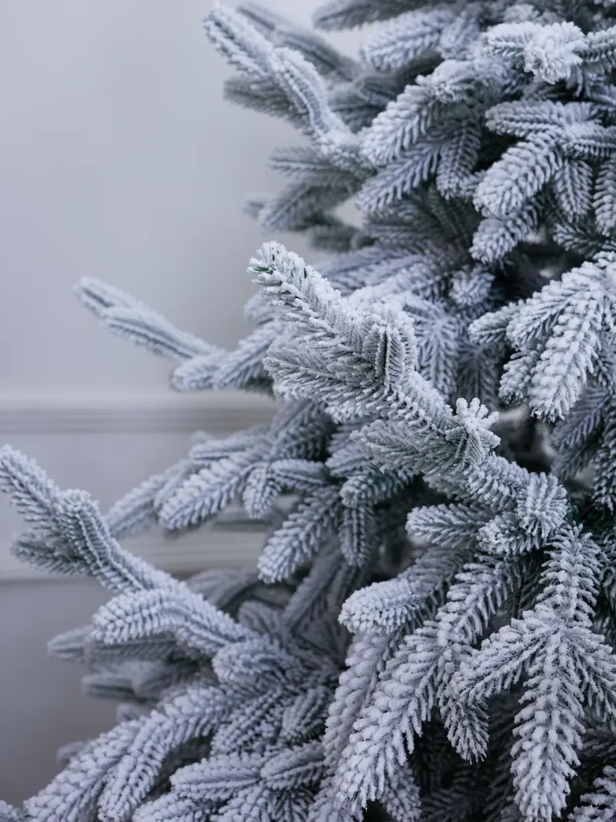 Sapin de Noël Crystal enneigé