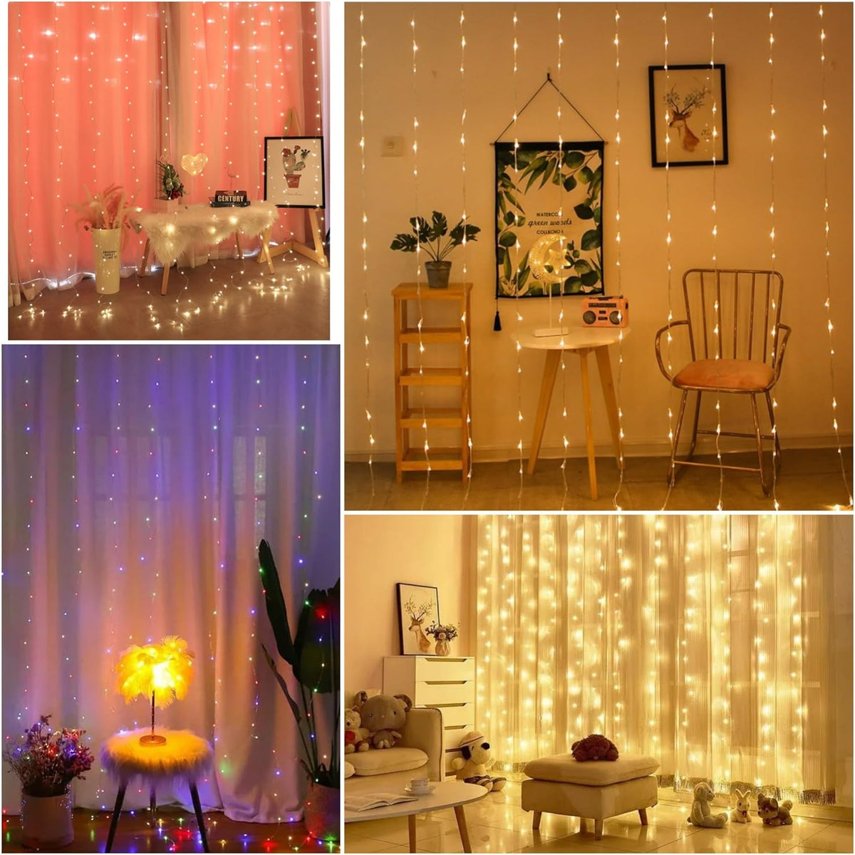 Rideau lumineux LED