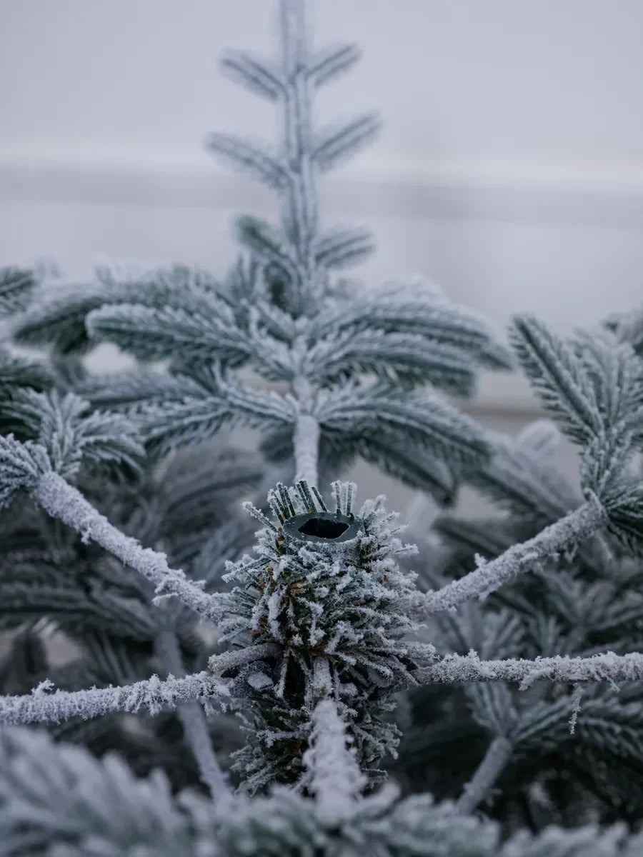 Sapin de Noël Crystal enneigé