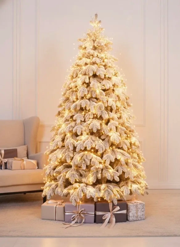 Sapin de Noël Elly enneigé