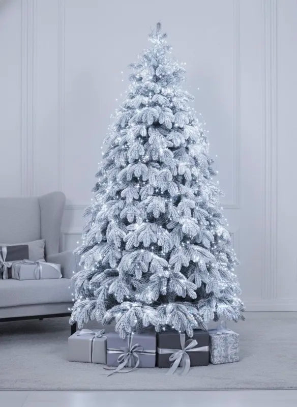 Sapin de Noël Elly enneigé