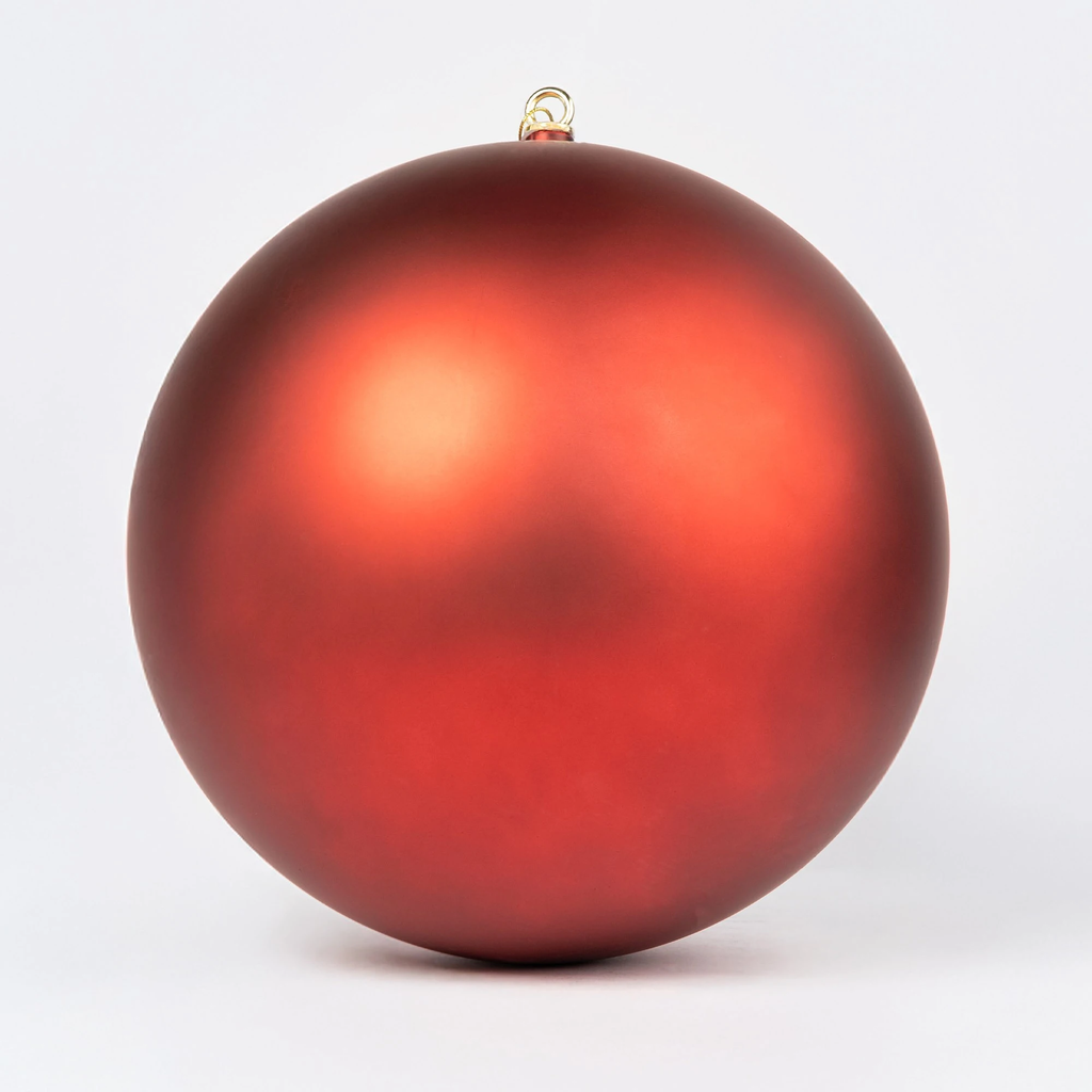 Boule de Noël « Rouge Mat » 40cm