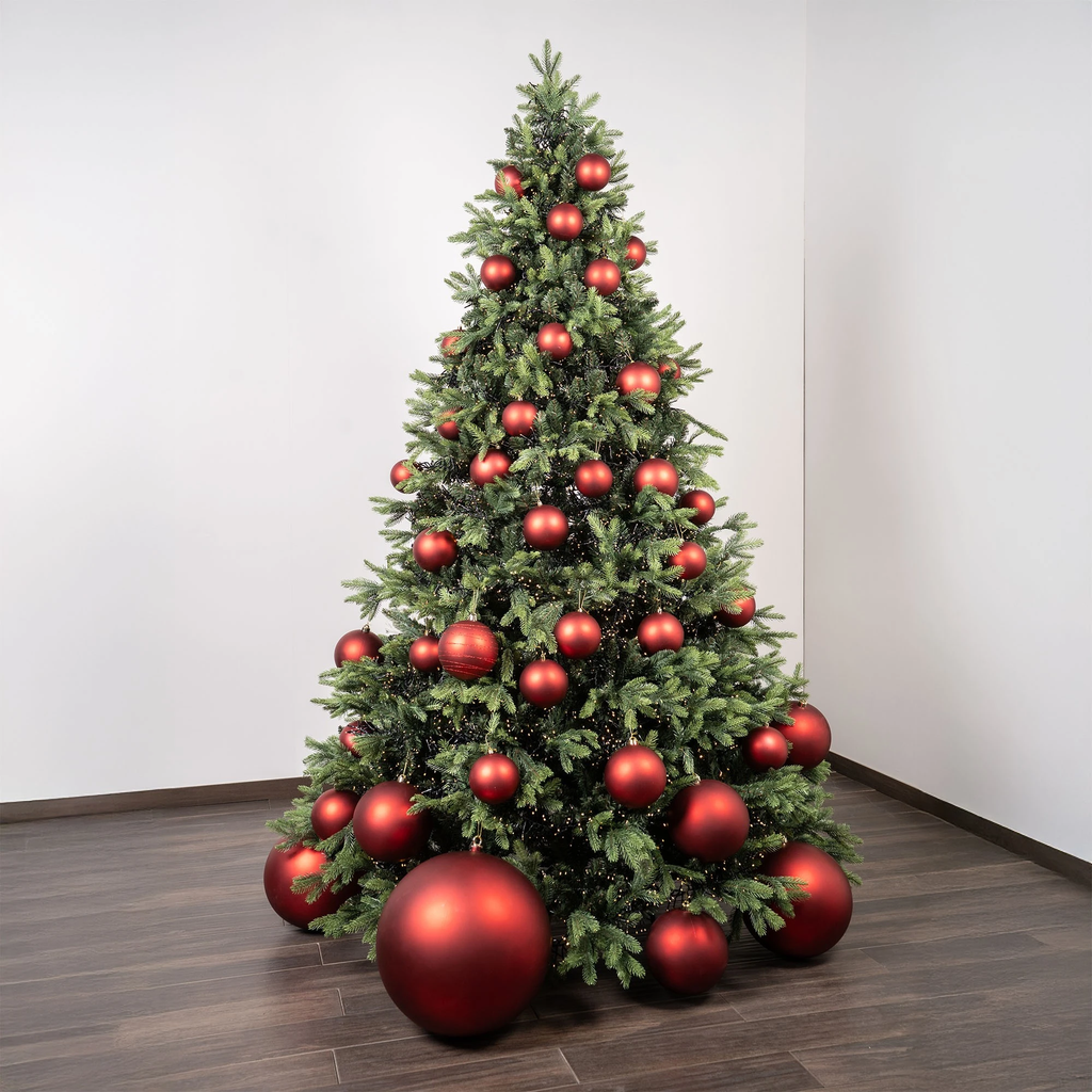 Boule de Noël « Rouge Mat » 40cm
