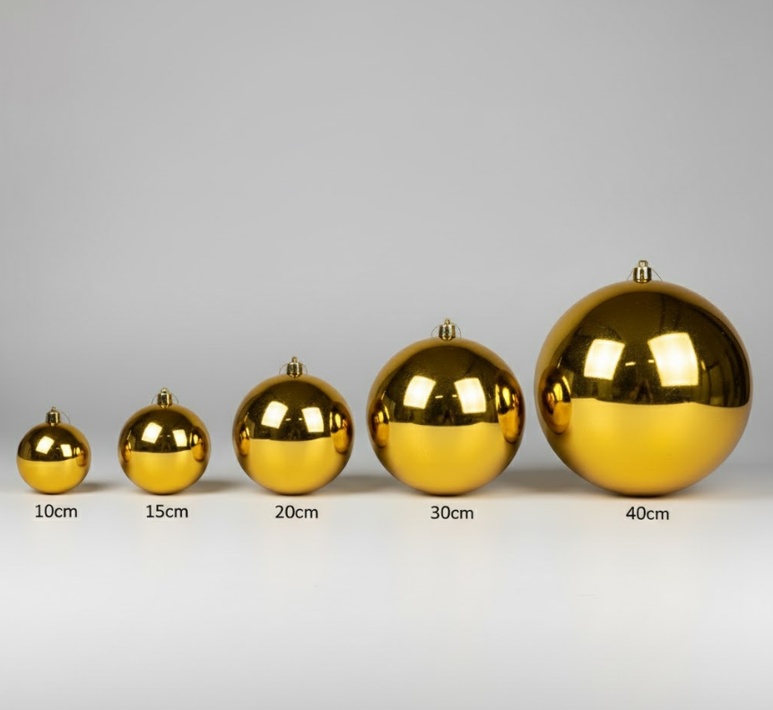 Boule de Noël « Or Brillant » 40cm